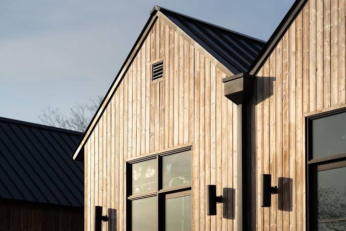 Kebony sustainable wood cladding