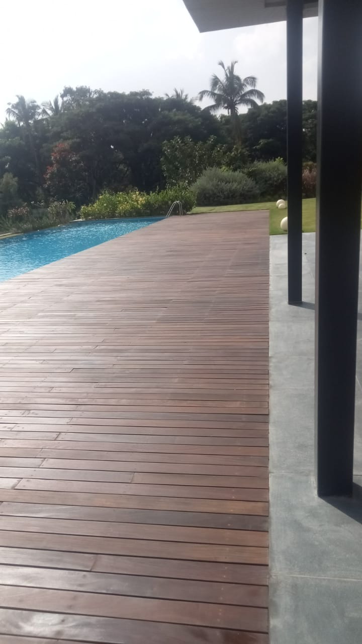 Ipe tropical hardwood decking