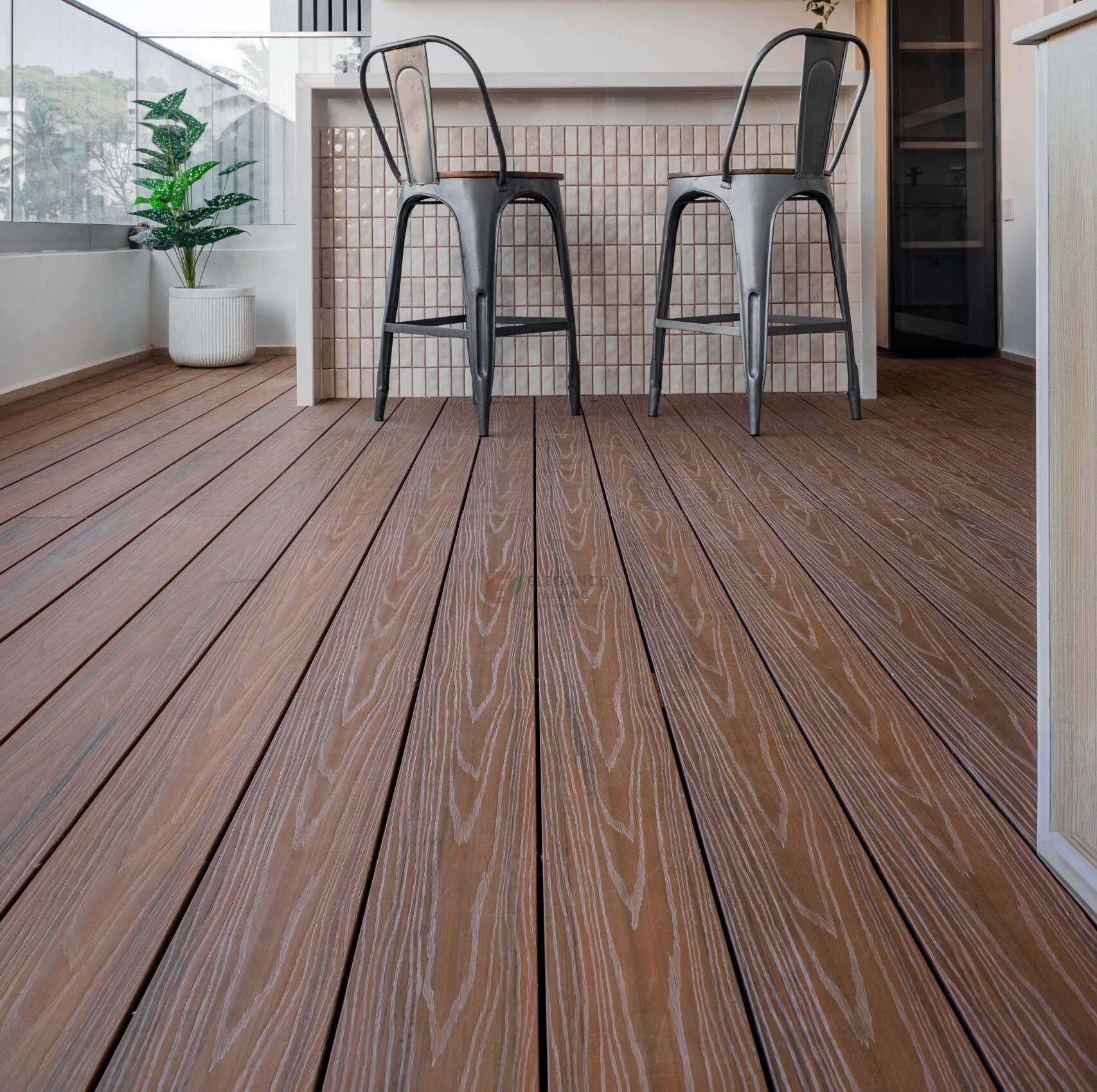 Traditional WPC decking